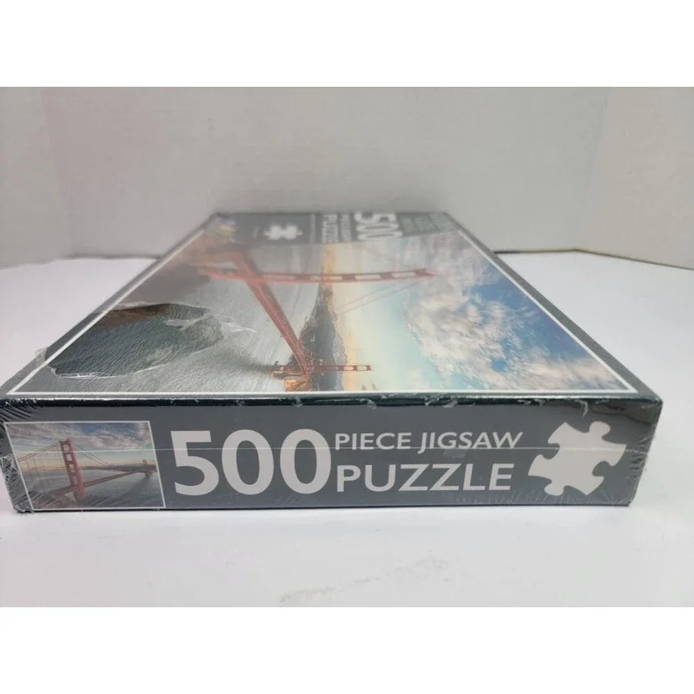 Page Publications Golden Gate Bridge 500 Piece Jigsaw Puzzle San Francisco New